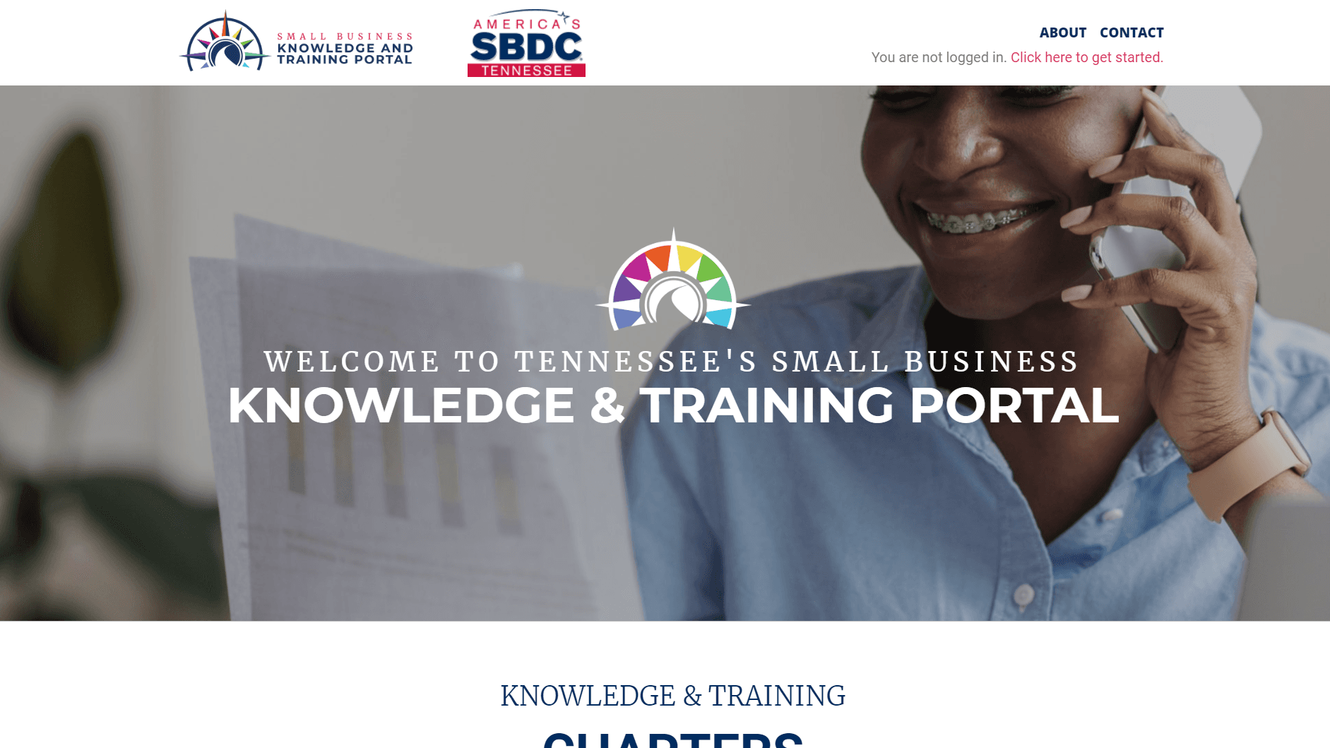 TSBDC Training Website